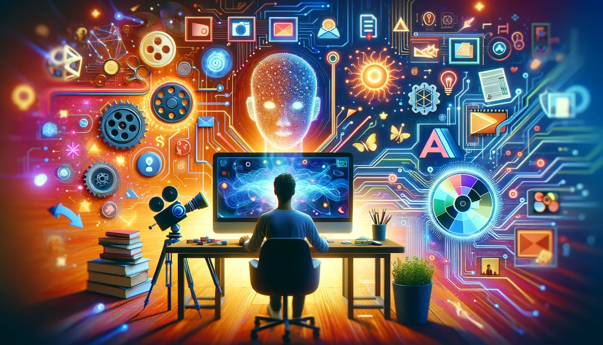 AI video generator creating animated explainer videos quickly